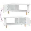 vidaXL Coffee Table White 90x50x40 cm Engineered Wood