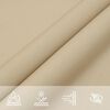 vidaXL Sunshade Sail Oxford Fabric Triangular 3.6x3.6x3.6 m Beige