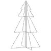 vidaXL Christmas Cone Tree 200 LEDs Indoor and Outdoor 98x150 cm