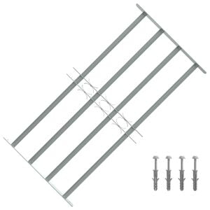 Adjustable Security Grille for Windows with 4 Crossbars 700-1050 mm