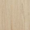 vidaXL Wall Cabinet Sonoma Oak 60x31x70 cm Engineered Wood