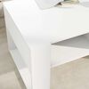 vidaXL Coffee Table with Storage White 92 x 53 x 45 cm Engineered Wood