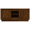 vidaXL TV Cabinet Brown Oak 102x35x45 cm Engineered Wood