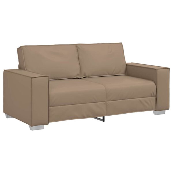 vidaXL Sofa Cappuccino 180 x 80 x 84 cm Fabric