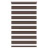 vidaXL Zebra blind 90.9x150 cm Fabric Width 86.7 cm coffee