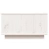 vidaXL Coffee Table White 55x56x32 cm Solid Wood Pine