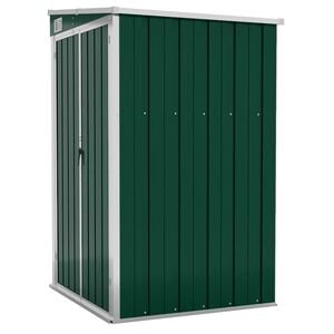vidaXL Garden Shed | Green | Galvanised steel | Medium | Garden Shed