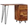 vidaXL Writing Desk | Honey Brown | Solid Sheesham wood | Medium | Writing Desk
