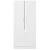 vidaXL Wardrobe White 82.5x51.5x180 cm Engineered Wood