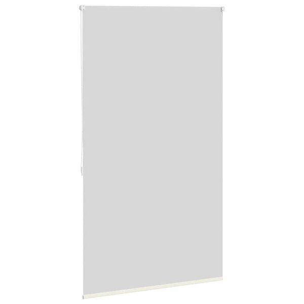 vidaXL Roller blind blackout 104.4x175 cm Fabric Width 100 cm off white