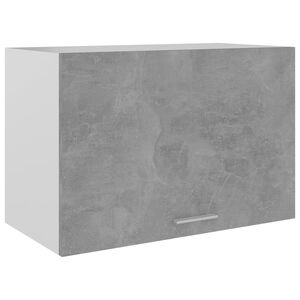 vidaXL Hanging Cabinet | Concrete Grey | Engineered Wood | Medium