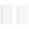 vidaXL TV Cabinets 2 pcs White 30.5x30x60 cm Engineered Wood
