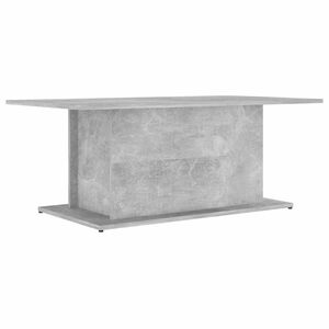 vidaXL Coffee Table Concrete Grey 102x55,5x40 cm Engineered Wood
