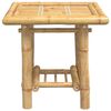 vidaXL Side Table 45x45x45 cm Bamboo