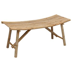 vidaXL Garden Bench Natural 110 x 45 x 50 cm Bamboo
