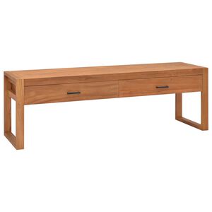 vidaXL TV Cabinet 120x40x45 cm Solid Wood Teak