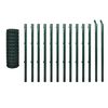 vidaXL Euro Fence Steel 25x1 m Green