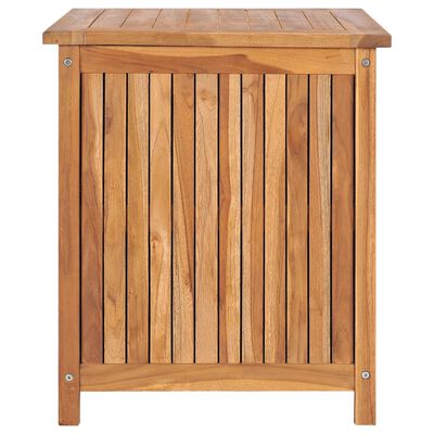 vidaXL Garden Storage Box 60x50x58 cm Solid Teak Wood