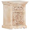 vidaXL Bedside Cabinet 40x30x50 cm Solid Mango Wood
