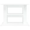vidaXL Aquarium Stand White 80x35x60 cm Engineered Wood