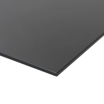 vidaXL Wall Mounted Magnetic Blackboard Glass 80x60 cm