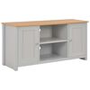 vidaXL TV Cabinet | Grey | Engineered wood with melamine | Standard | TV Cabinet