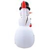 vidaXL Christmas Inflatable Snowman with LED IP44 600 cm XXL