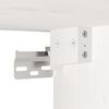vidaXL Wall Cabinets 2 pcs White 30x30x60 cm Solid Wood Pine
