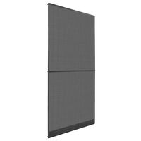vidaXL Hinged Insect Screen for Doors Anthracite 100x215 cm