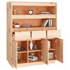 vidaXL Highboard 89x40x116.5 cm Solid Wood Pine