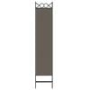 vidaXL 4-Panel Room Divider Anthracite 160x220 cm Fabric