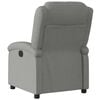 vidaXL Recliner Chair Dark Grey Fabric