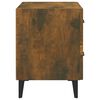 vidaXL Bedside Cabinets 2 pcs Smoked Oak 40x35x47.5 cm