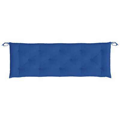 vidaXL Garden Bench Cushion Blue 150x50x7 cm Oxford Fabric