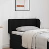 vidaXL Headboard Ear Black 40 x 23 x 6 cm PVC