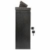 vidaXL Wall Mounted Mailbox Bronze 29 x 13 x 41 cm Cast Aluminum
