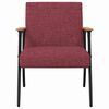 vidaXL Armchair Wine Red 59 x 75 x 78 cm Fabric