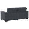 vidaXL 2-Seater Sofa Dark Grey 140 cm Velvet