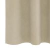 vidaXL Blackout Curtains 2 pcs Cream 140 x 245 cm Velvet