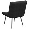 vidaXL Relaxing Chair Black 64x74x84 cm Velvet