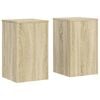 vidaXL Plant Stand 2 pcs Sonoma Oak 30 x 30 x 50 cm Engineered Wood