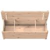 vidaXL Bench 110x41x76.5 cm Solid Wood Pine
