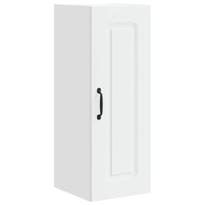 vidaXL Dishwasher Panel Kalmar White 30 x 31 x 80 cm Engineered Wood