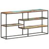 vidaXL Sideboard | Mixed-colour | Solid reclaimed wood, powder-coated steel