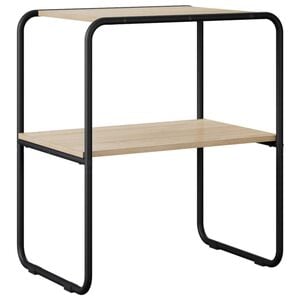 vidaXL Console Table Sonoma Oak 80 x 42.5 x 70 cm Engineered Wood