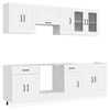 vidaXL 8 Piece Kitchen Cabinet Set "Kalmar" White Engineered Wood