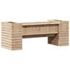 vidaXL Planter Bench 167.5x60x65 cm Solid Wood Pine
