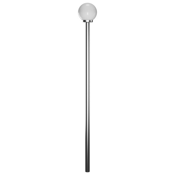 vidaXL Garden Lamp Post 2 Lamps 220 cm