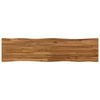 vidaXL Live Edge Table Top 140 x 40 x 3.2 cm Rectangular