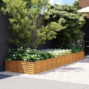 vidaXL Garden Raised Bed 387 x 100 x 36 cm